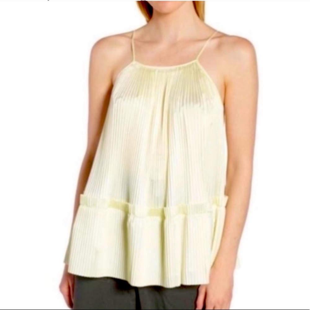 🆕 Lewit Pleated Swing Top. Spaghetti Straps A-Line with added Tulle at Bottom.